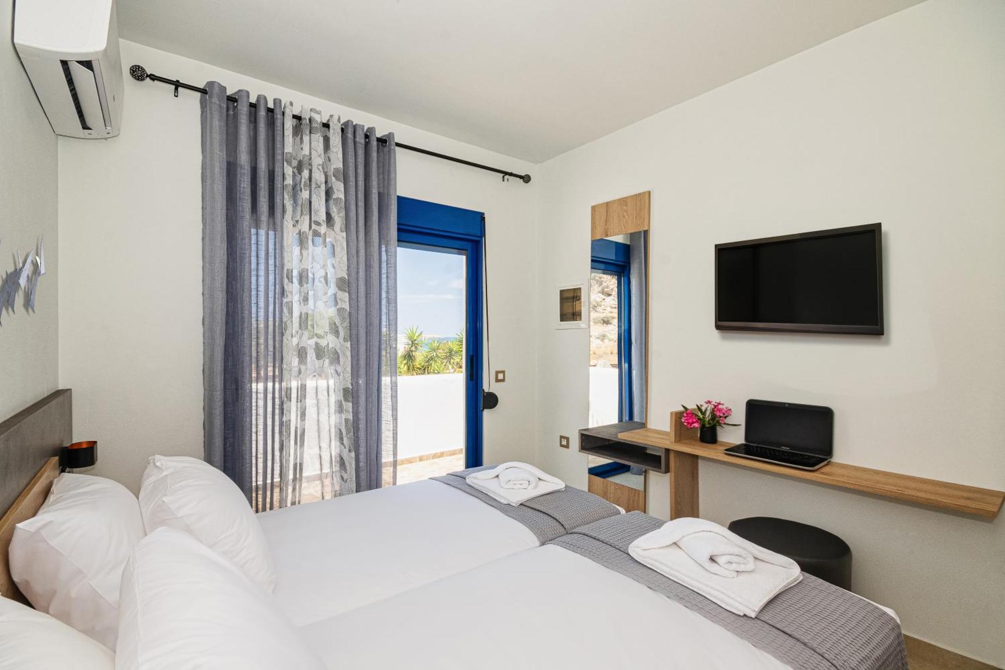 Villa Mariani II - In Lothiarika, Newly Renovated June 2024, Private Pool, Lindos 10 Min, Beach 120M Lardos Dış mekan fotoğraf