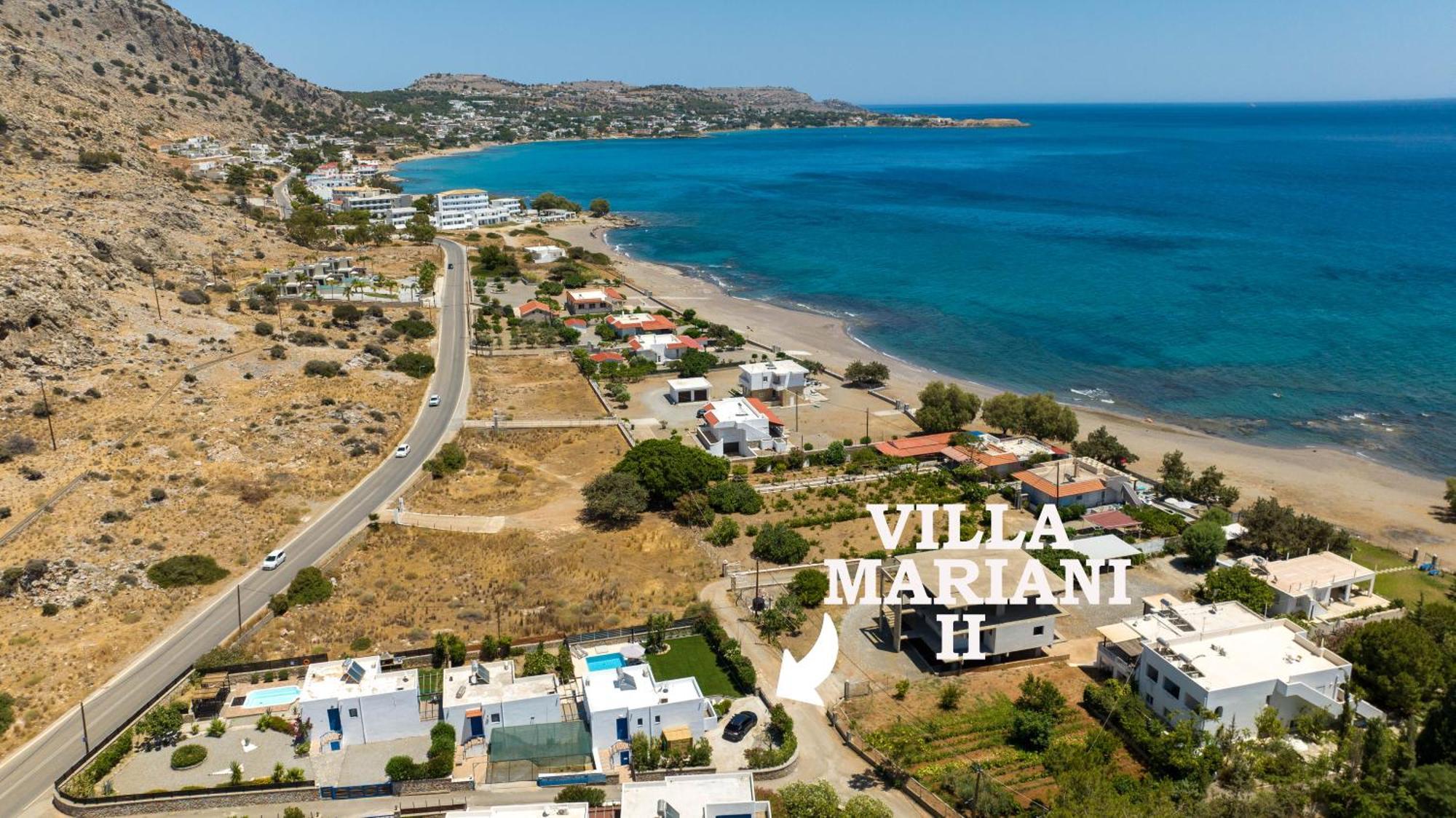 Villa Mariani II - In Lothiarika, Newly Renovated June 2024, Private Pool, Lindos 10 Min, Beach 120M Lardos Dış mekan fotoğraf